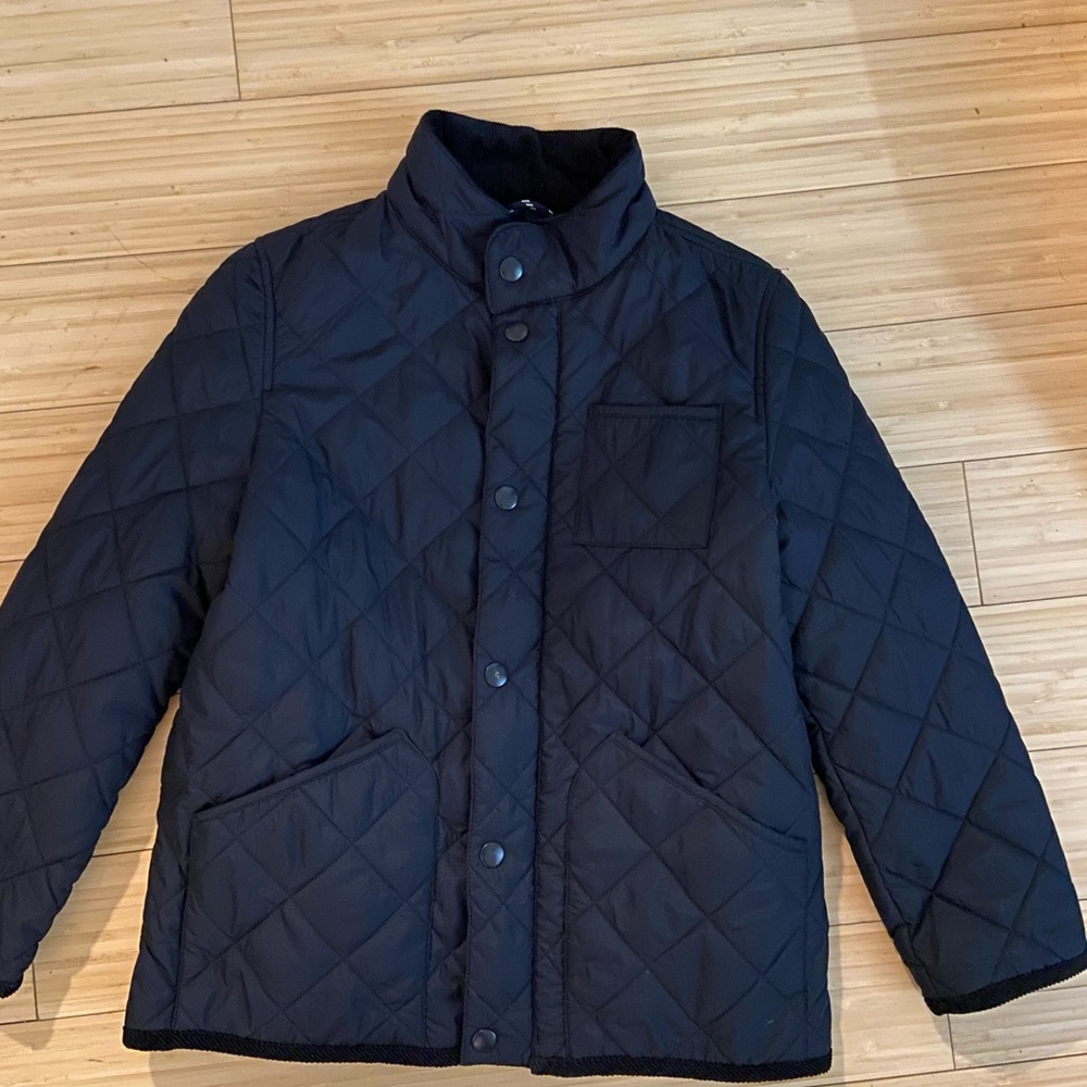 JCrew Crewcuts boys quilted jacket size 8